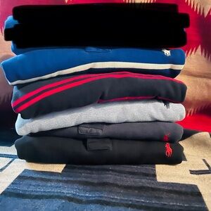 Polo by Ralph Lauren Blue and Gray Sweatshirts